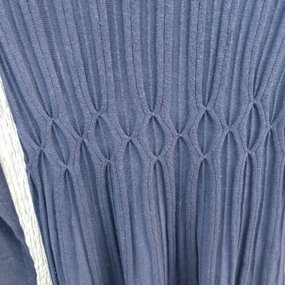 Daisy Fuentes, black, knit, long top - Picture 2 of 6